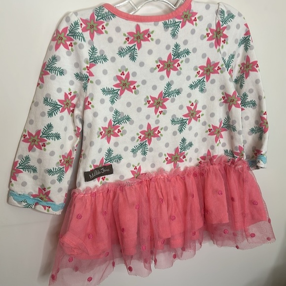 Matilda Jane long sleeve sweater with tulle hemline 6-12m EUC - Picture 4 of 4